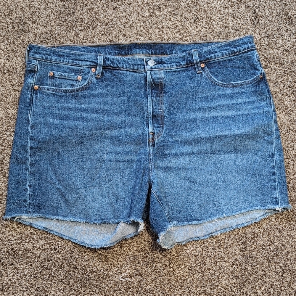Levi's 501 Original Denim Shorts  Women's Size 22W